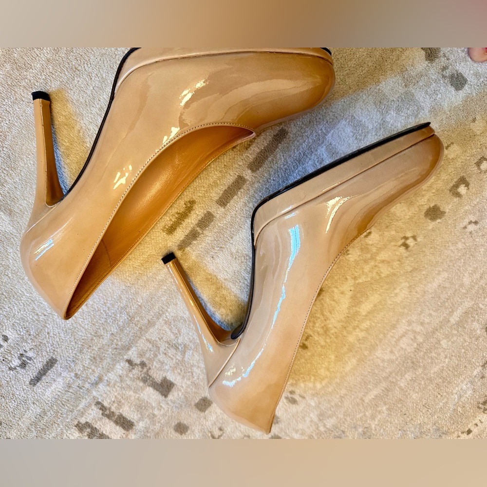 Platform Pumps From Stuart Weitzman Size 9.5 - image 7